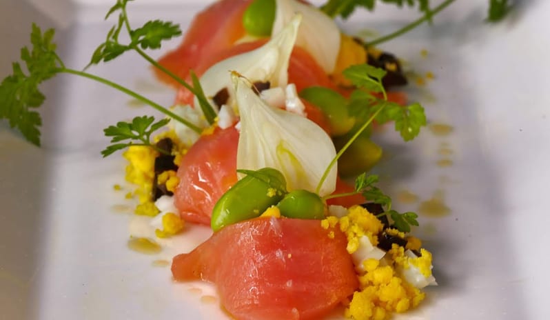 GUANA ISLAND - SALMON SALAD